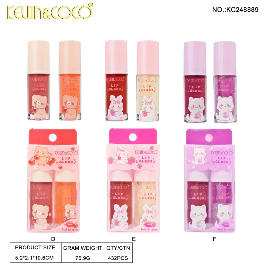Kit Duo Brillo Labial Kevin&Coco Ref KC248889