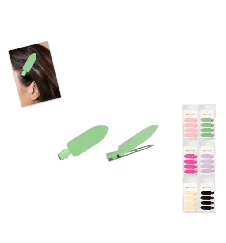Pinzas x4 Para el Cabello Colores Surtidos Ref JC-3139