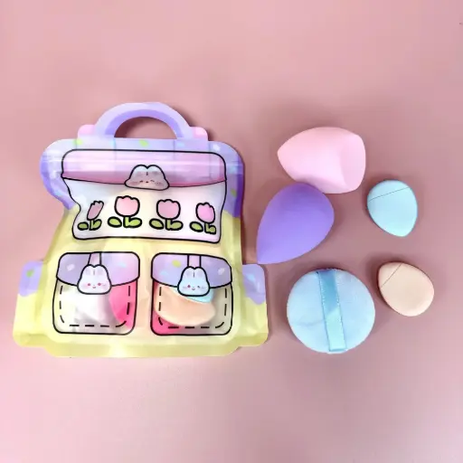 Kit x5 pcs Pomos De Maquillaje Ref FP-4449