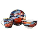 Vajilla Ceramica Cars+ Obsequio Llavero