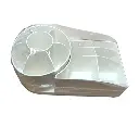 Organizador De Brochas Y Maquillaje Giratorio Blanco Ref 227-01