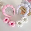Kit 3 Pcs Diadema Nube + Manillas Colores Surtidos Ref JHB1151