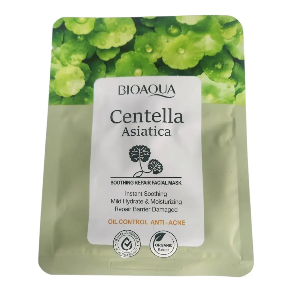 Mascarilla Facial Centella BioAqua Ref BQY12524