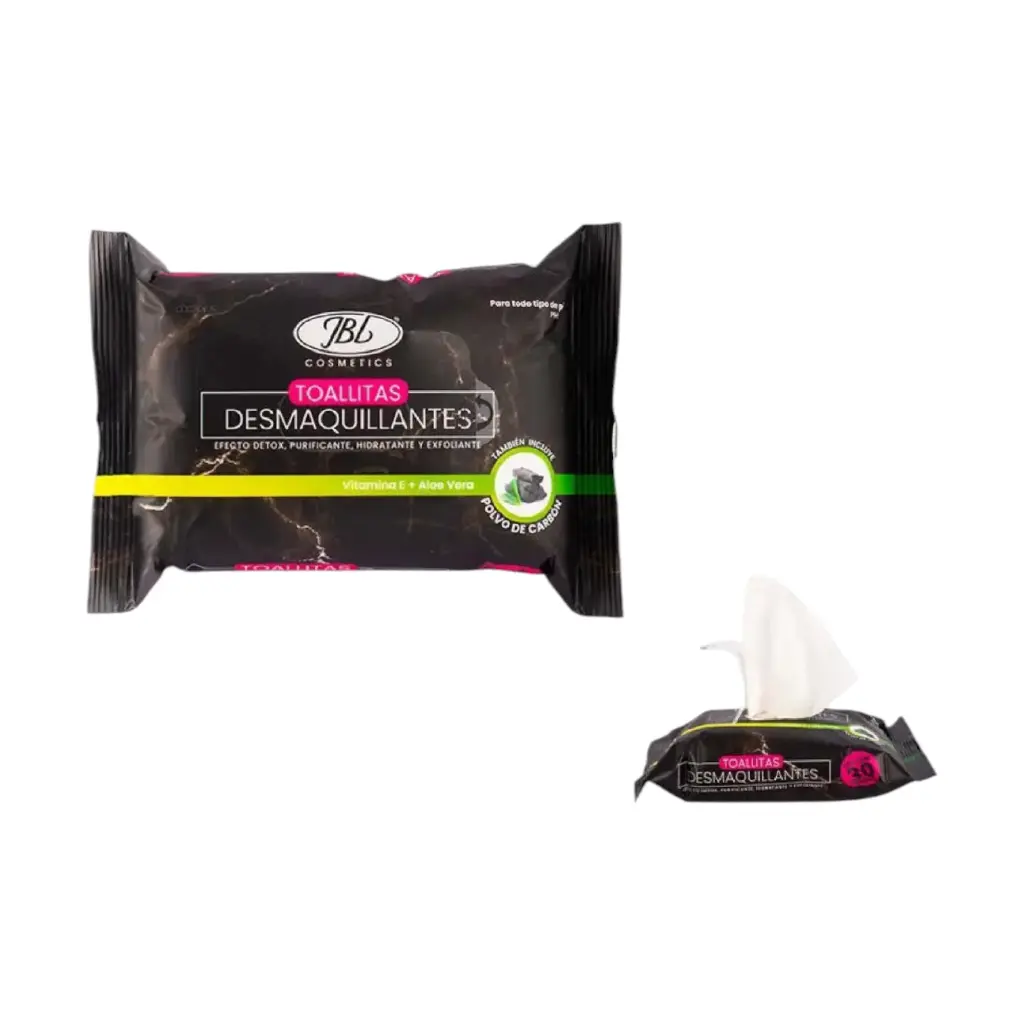 Toallas Pañitos Desmaquillantes JBL x30pcs