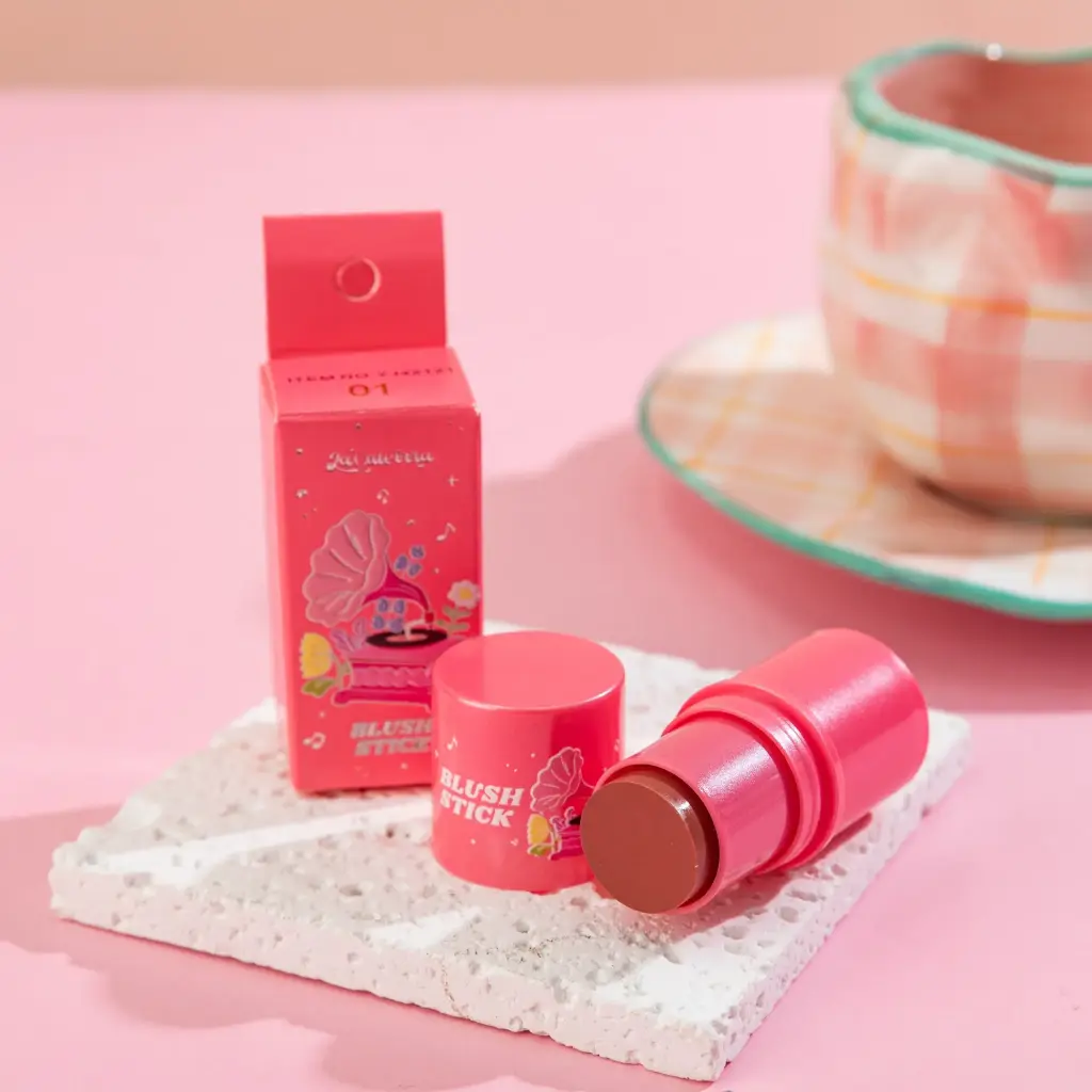Rubor Blush Stick La Catelrra Tono Surtido Ref YJ42121