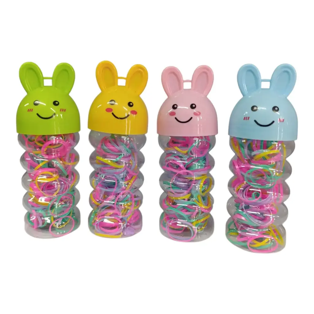 Cauchos Para El Cabello Tarro Colores Surtidos