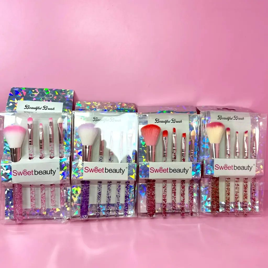 Kit X5 Brochas Colores Surtidos Ref SZ974