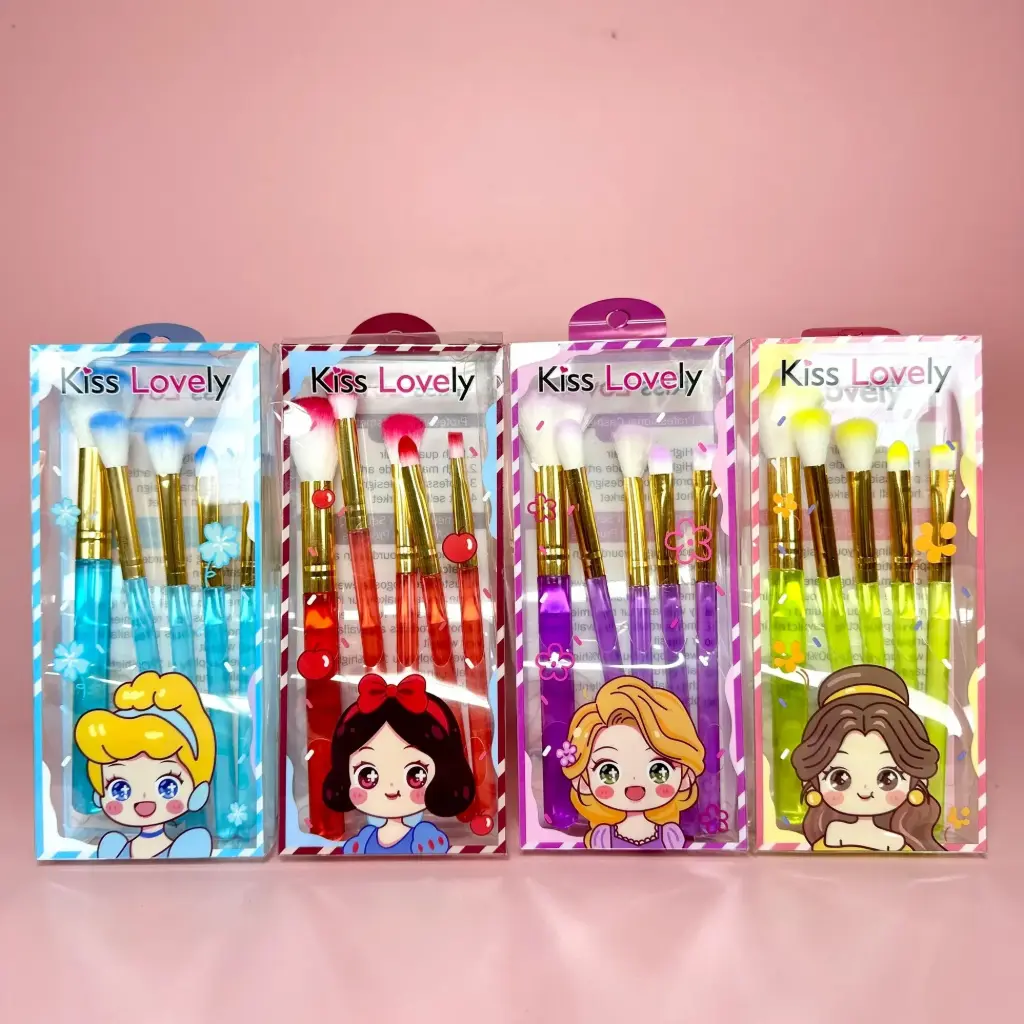 Kit X5 Brochas Ref SZ-2275 Colores Surtidos