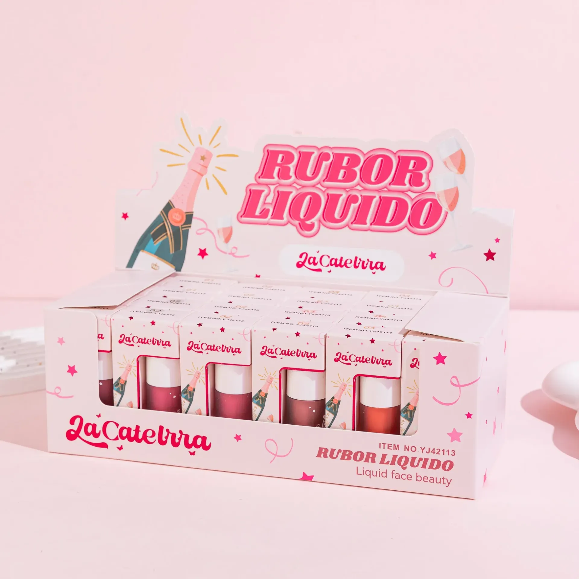 Rubor Liquido La Catelrra Ref YJ42113