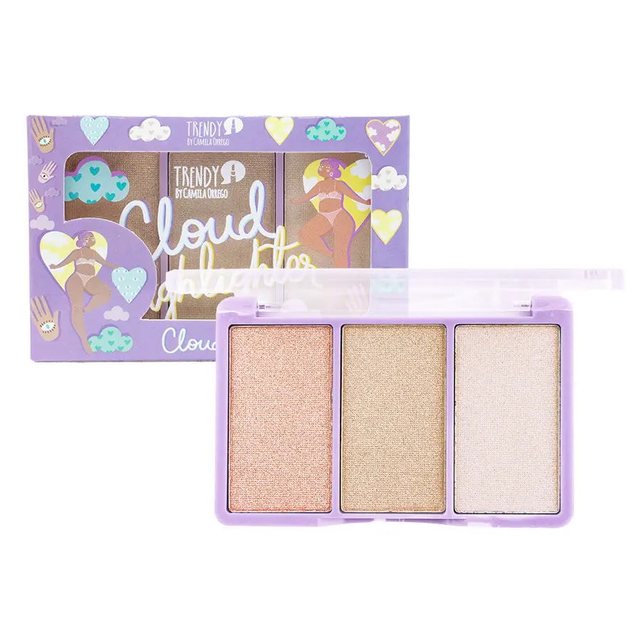 Iluminador En Trio Cloud Trendy Cht1253