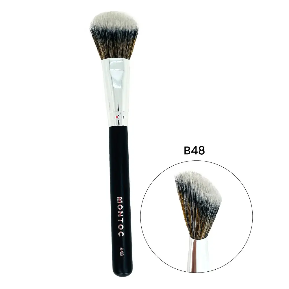 Brocha para Base, Contorno y Rubor B48 Montoc