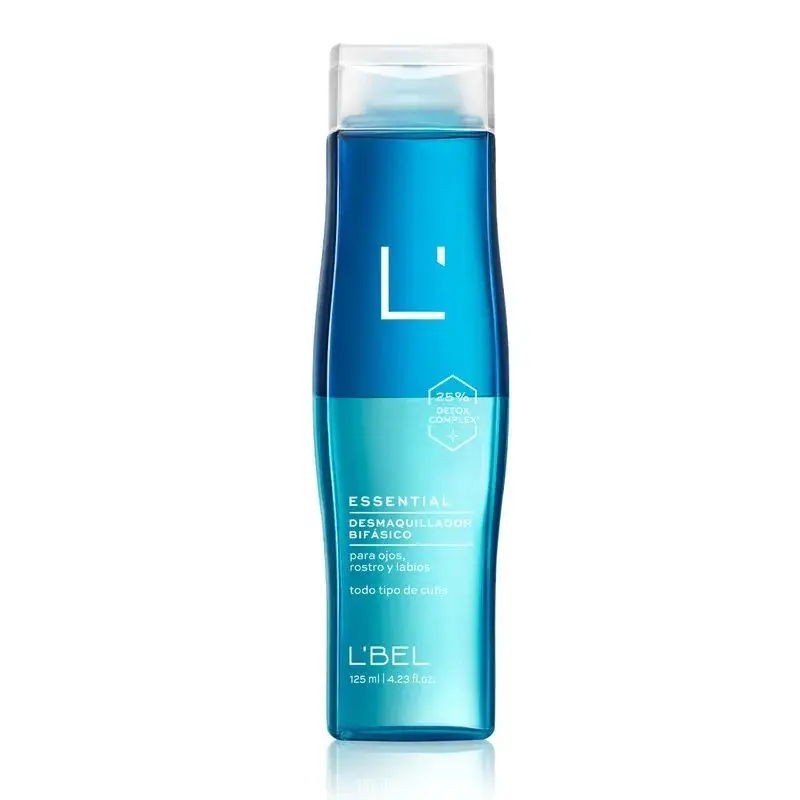Loción Desmaquillante Bifásica Remueve Maquillaje a Prueba de Agua 125 ml L'BEL