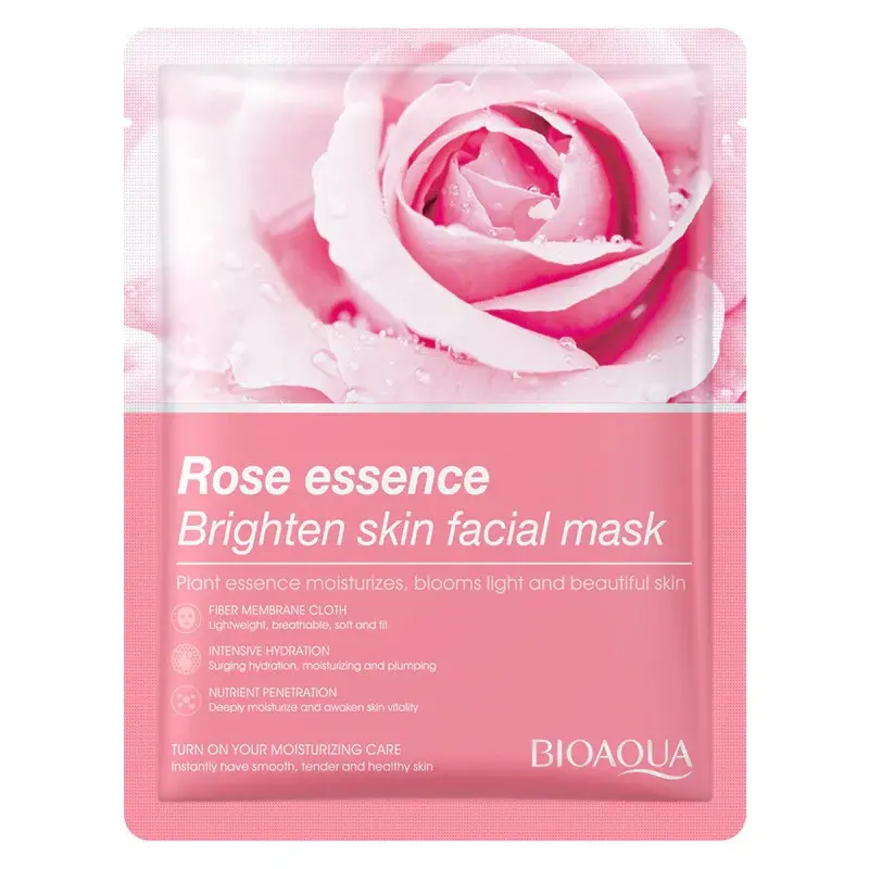 Mascarilla Facial Rose Essence BioAqua Ref BQY12463