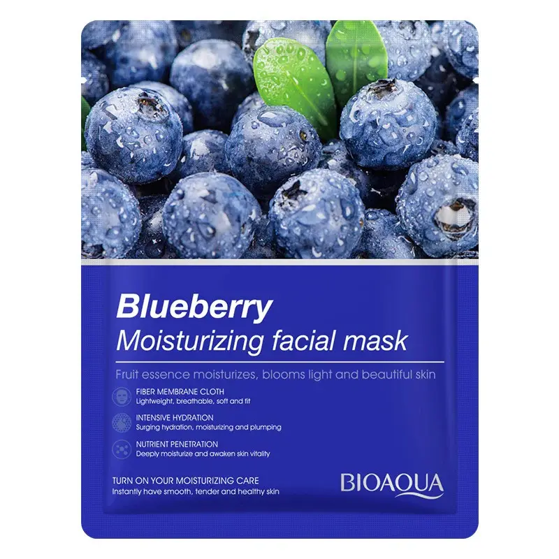 Mascarilla Facial Blueberry BioAqua Ref BQY12401