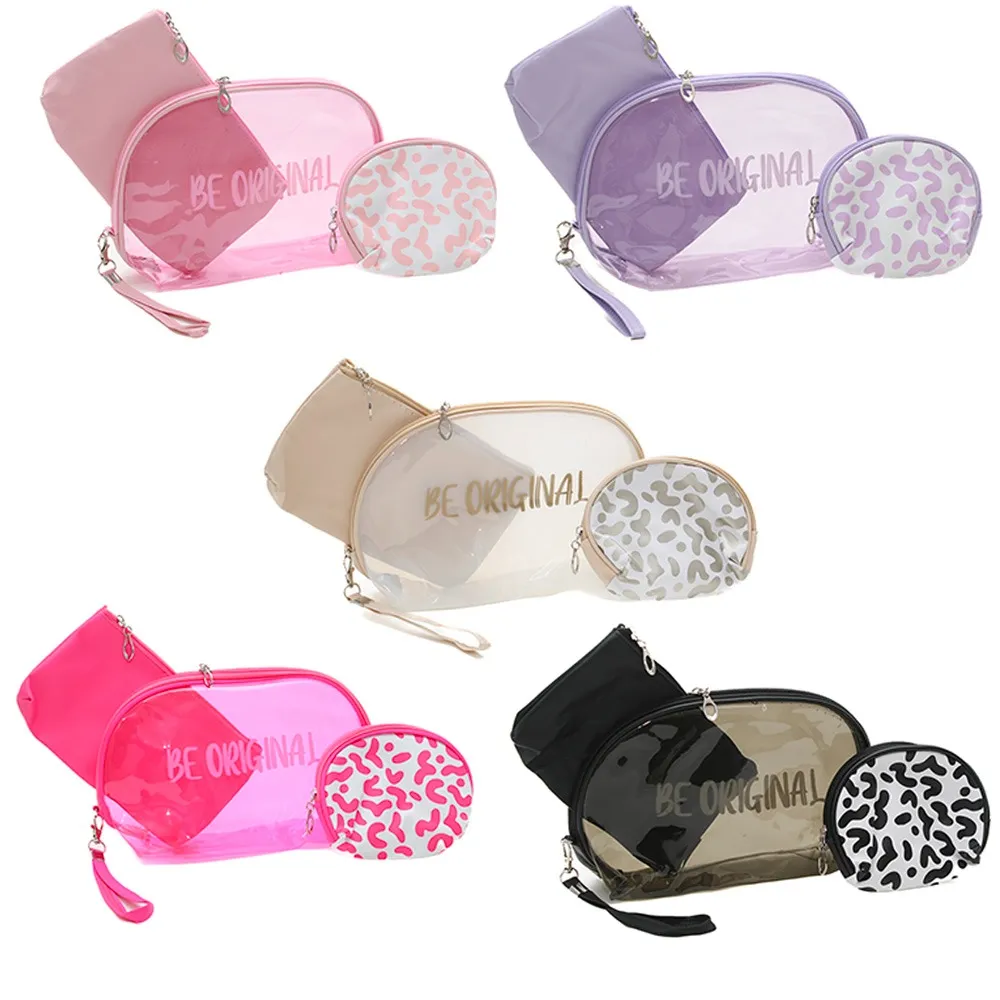 Cosmetiquera X3 Pcs Colores Surtidos Ref JBG1754