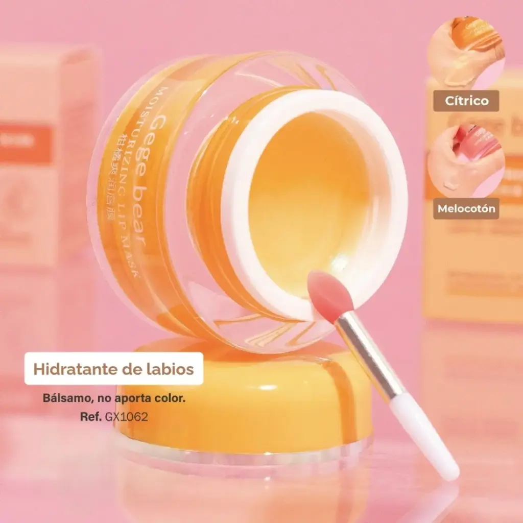 Balsamo Hidratante De Labios Amarillo Ref GX1062