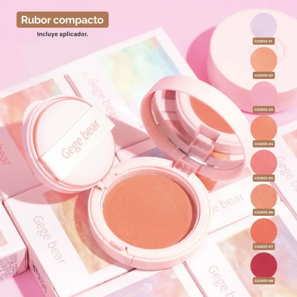 Rubor Con Borla Y Espejo Ref GX2013