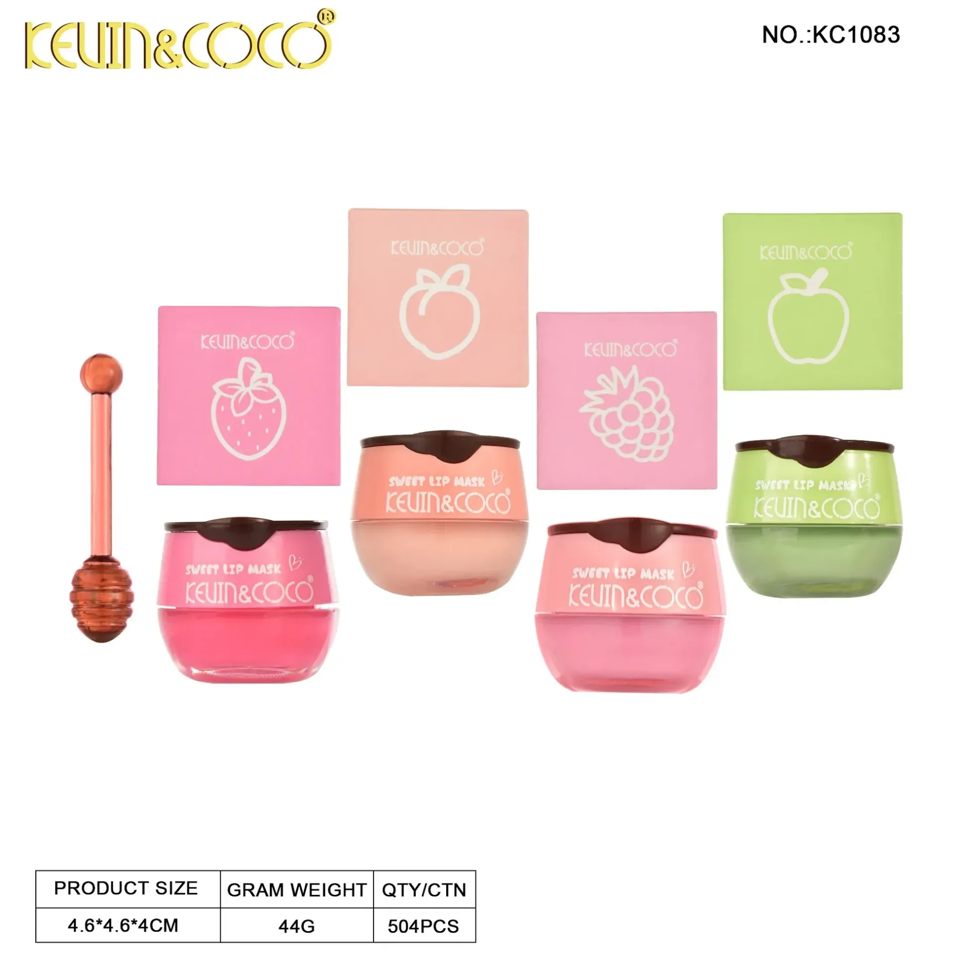 Balsamo Hidratante Con Aplicador Kevin&Coco Ref KC1083