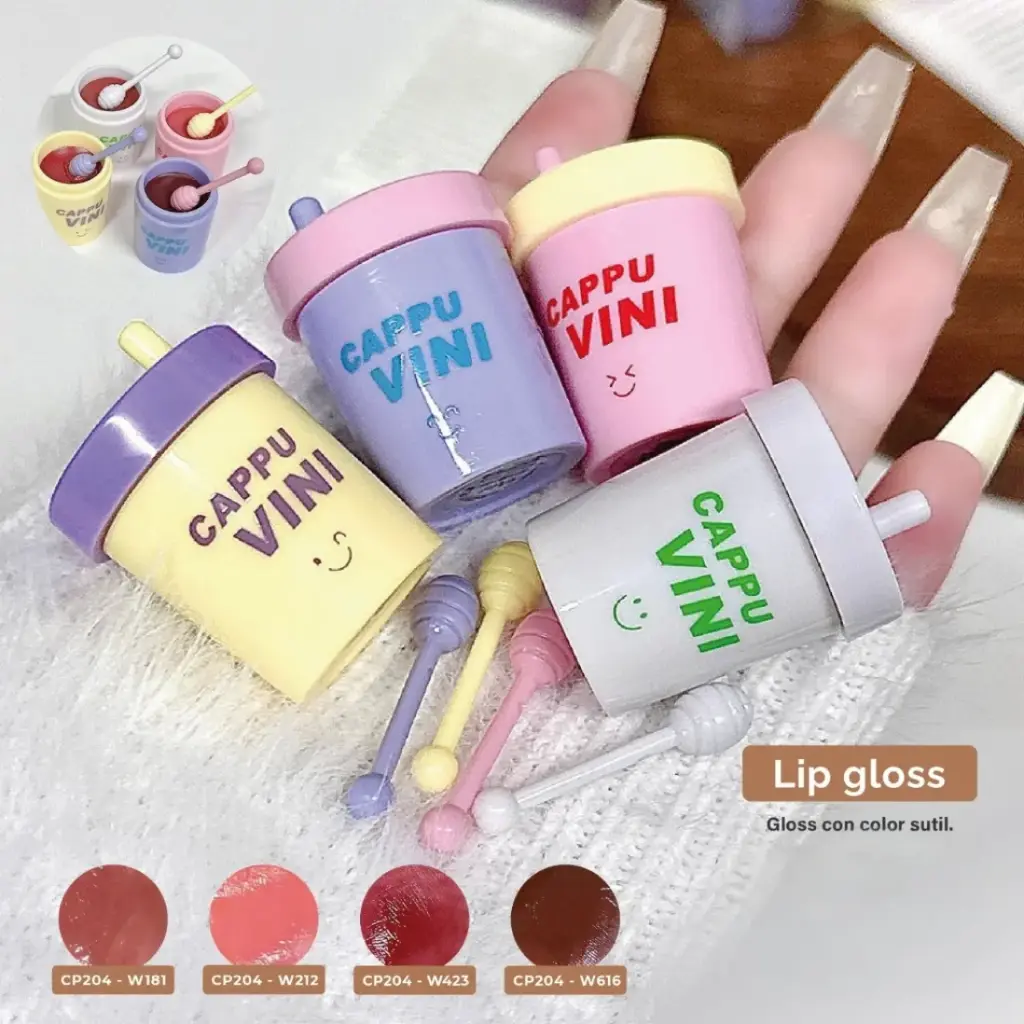 Lip Gloss Con Aplicador Tono Surtido CP204