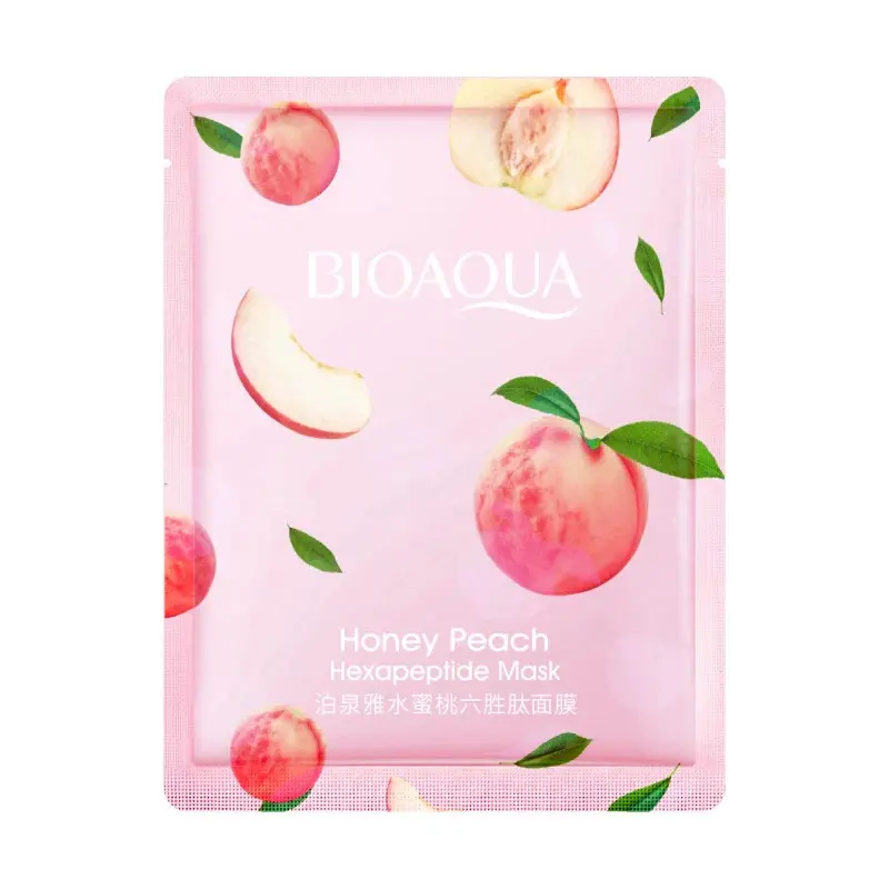 Mascarilla Facial Durazno BioAqua Ref BQY87549
