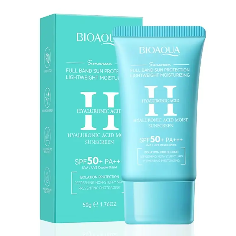 Protector Solar Facial Acido Hialuronico BioAqua BQY81704