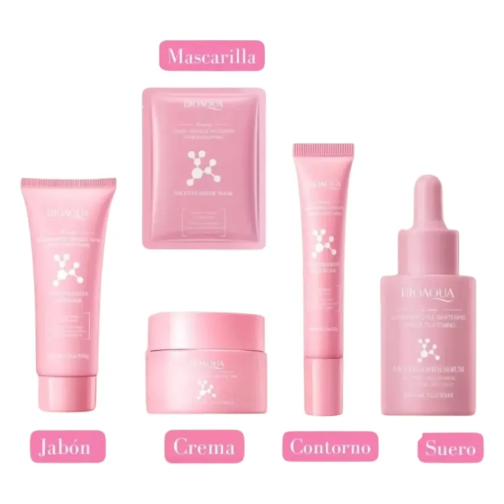 Kit Cuidado Facial Niacinamida x5 BioAqua
