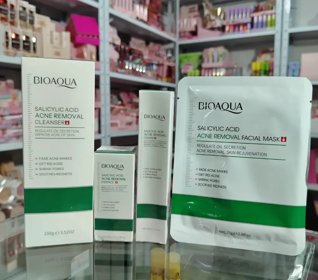 Kit Cuidado Facial Acido Salicilico x4 BioAqua