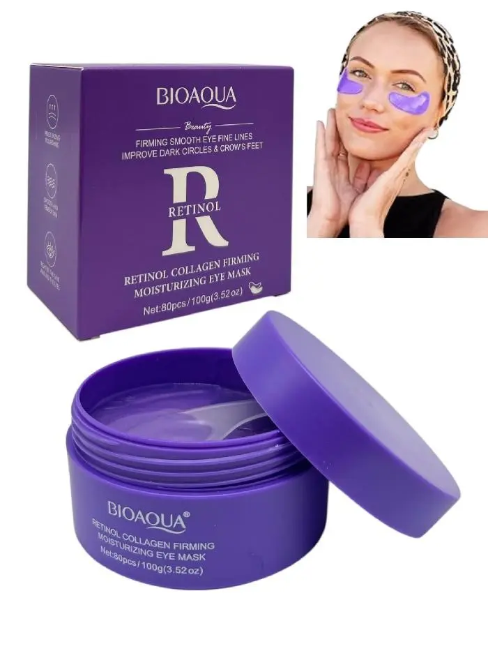 Mascarilla Colageno Para Ojos x40 Pares Retinol BioAqua Ref BQY97965