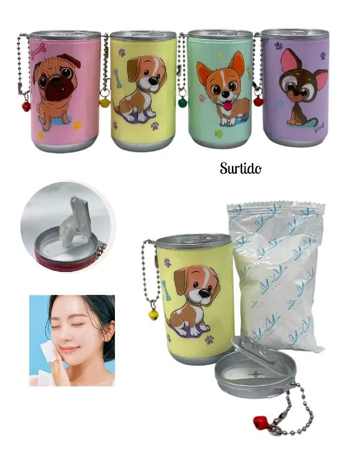 Toallitas Humedas Empaque Soda Puppy Dog Ref LY23-24