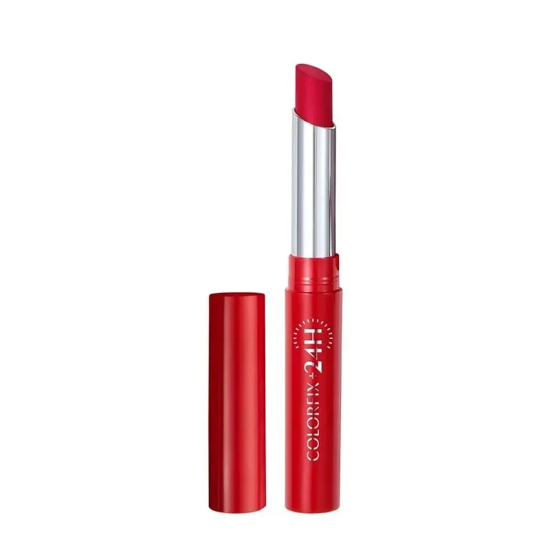 Labial Colorfix Barra Esika Tono Rojo Poderosa
