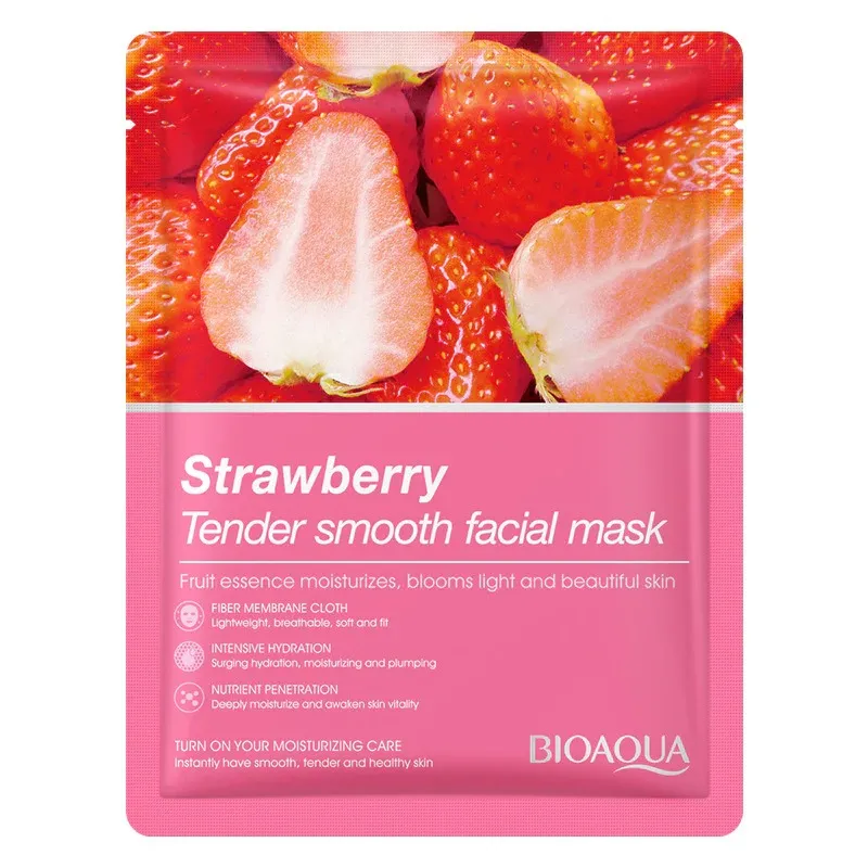 Mascarilla Facial Fresa BioAqua Ref BQY12418
