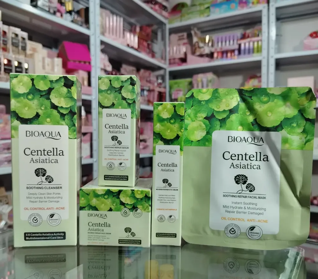 Kit Cuidado Facial Centella Asiatica x5 BioAqua
