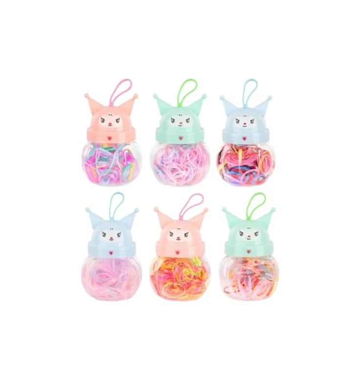 Cauchos Para El Cabello Kuromi Colores Surtidos Ref JRB-041