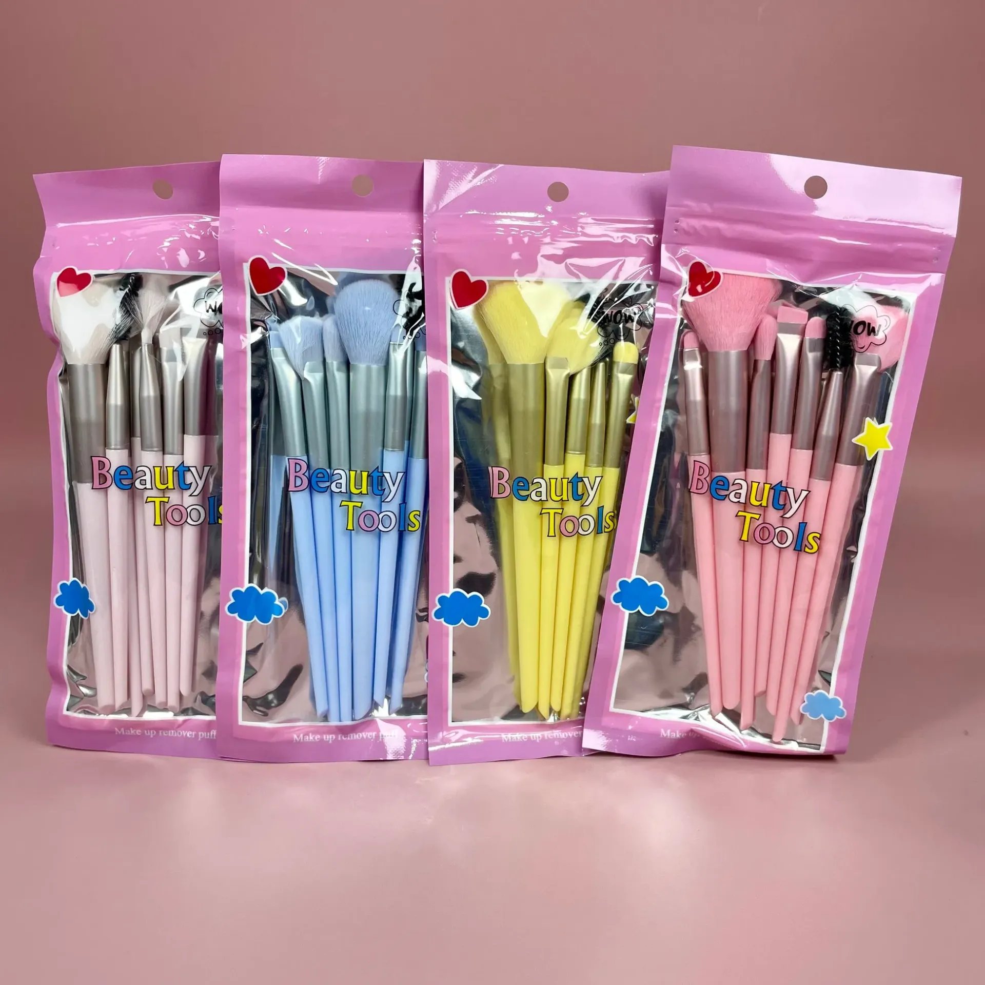 Kit X7 Brochas Colores Surtidos Ref MY2739