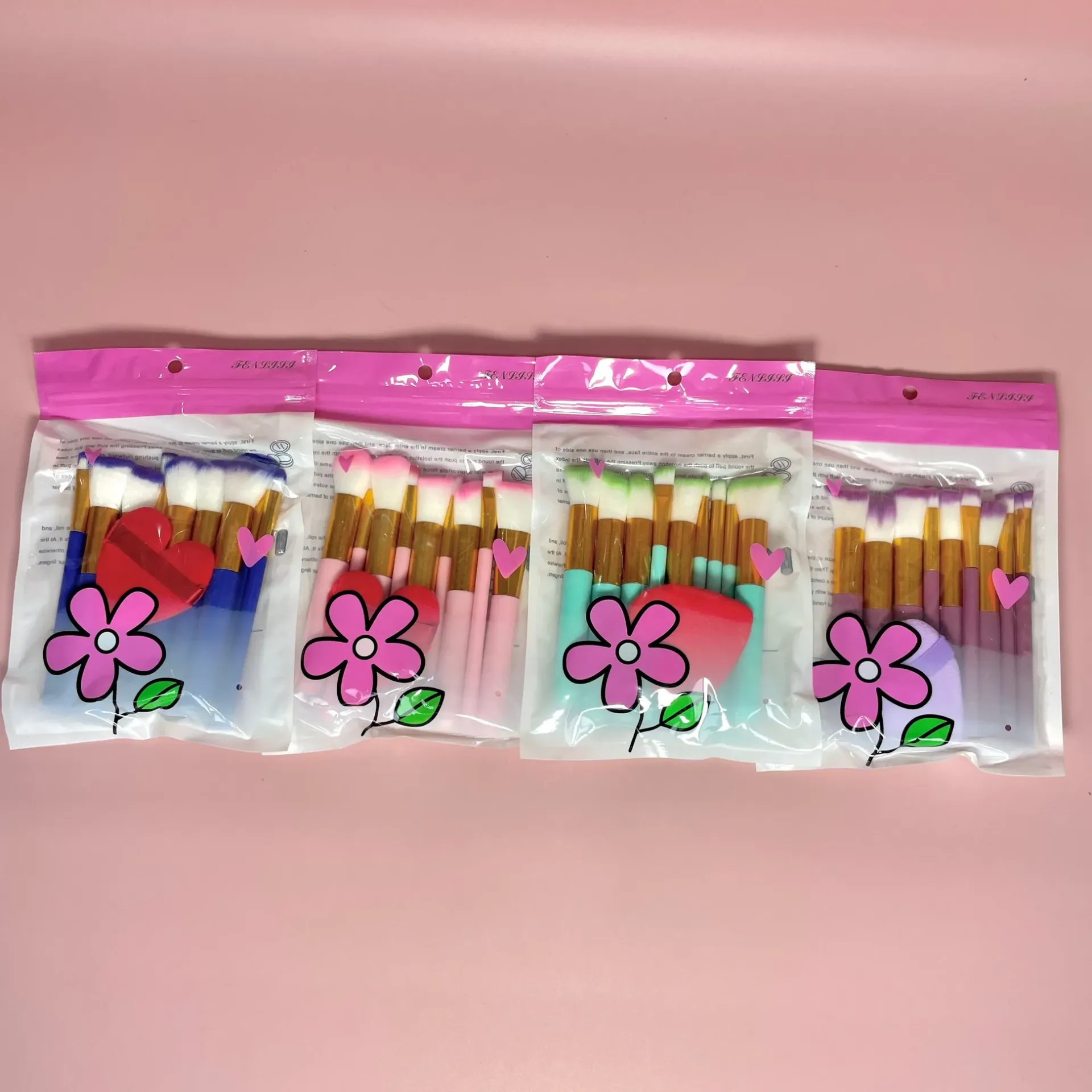 Kit Brochas Colores Surtidos Ref MY2734