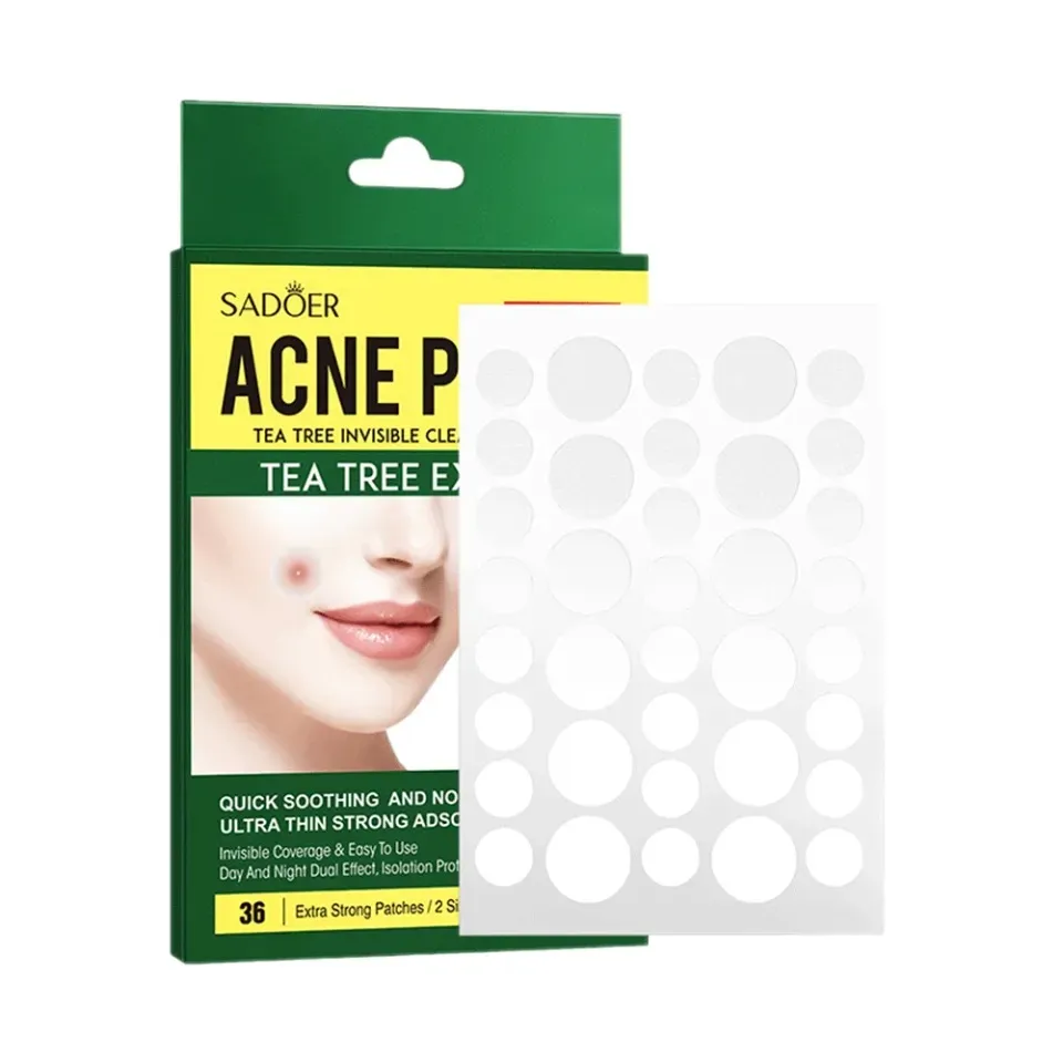 Parche Acne En Sobre Con Extracto De Arbol De Té x36 Sadoer Ref SD79732