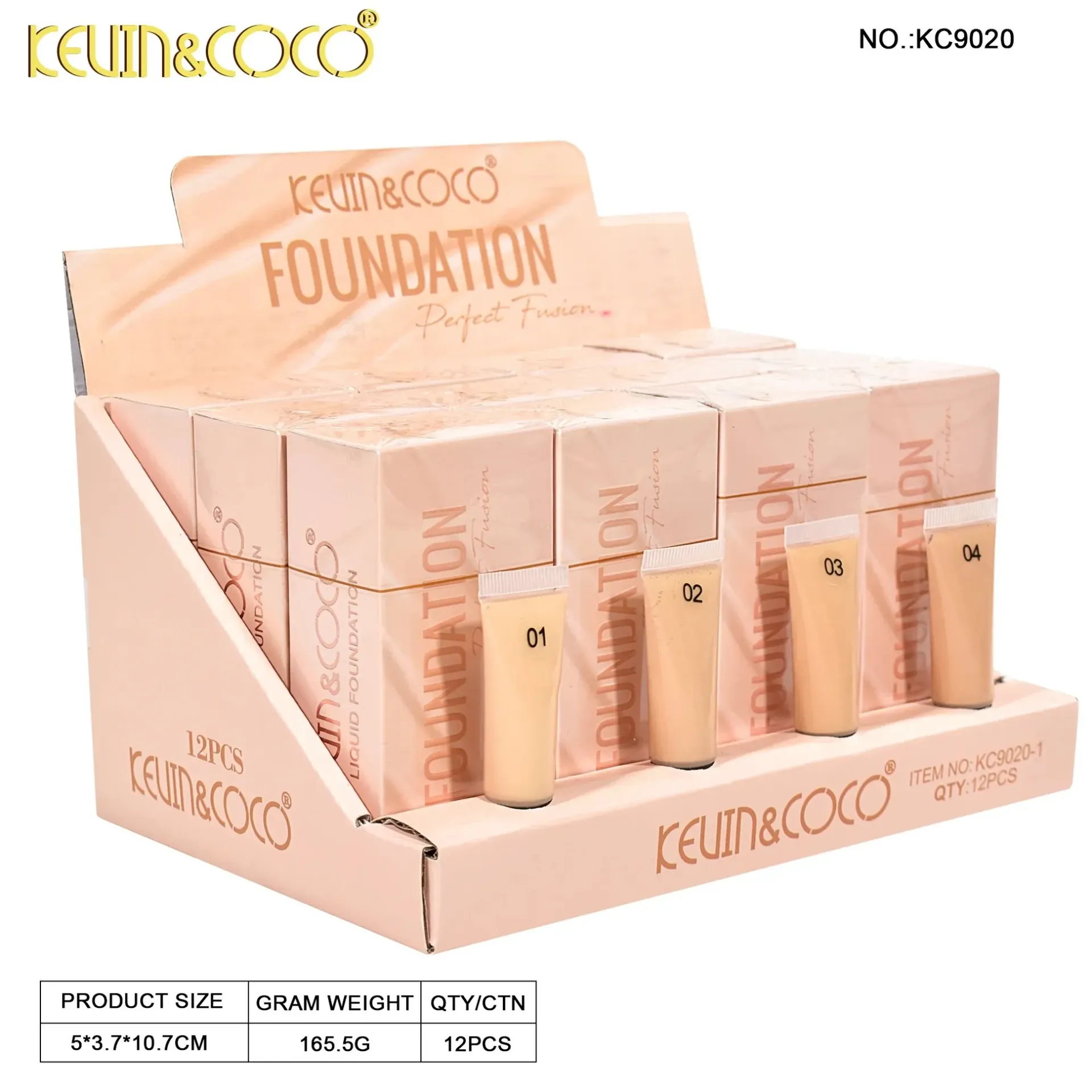 Base Kevin&Coco Tulip Tonos Surtidos Ref KC9020-2