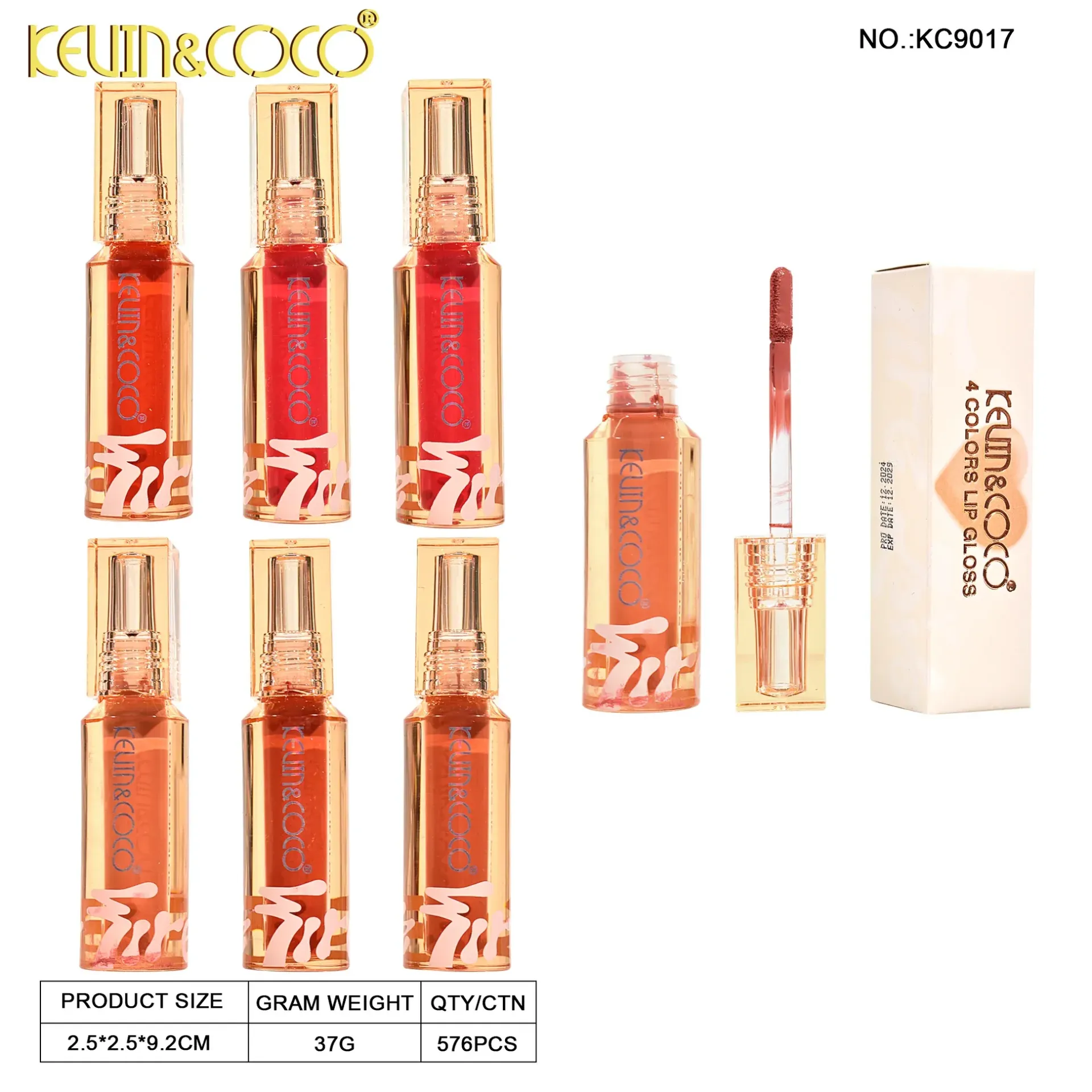 Labial Liquido Kevin&Coco Ref KC9017