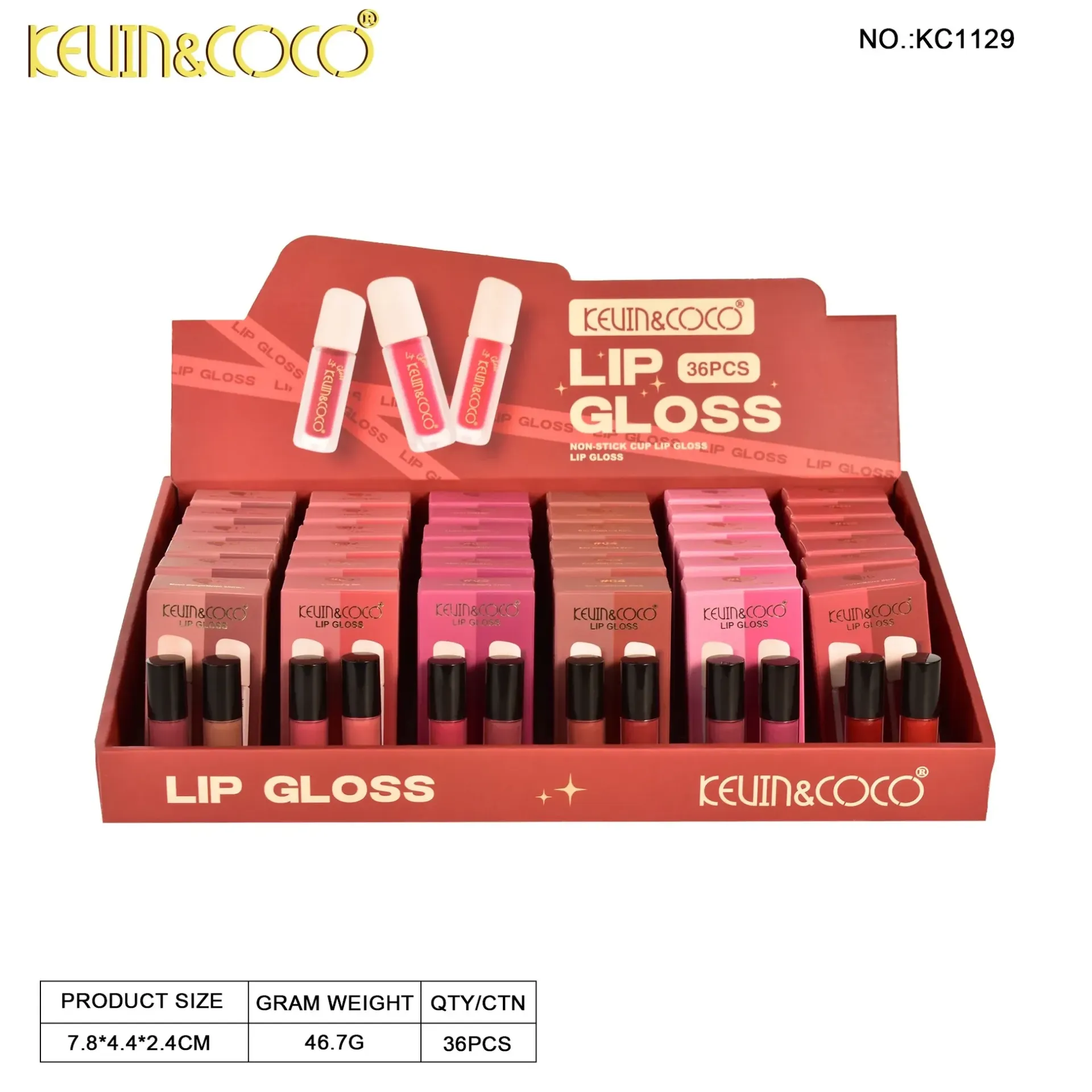 Kit Duo Labiales Kevin & Coco Ref KC1129