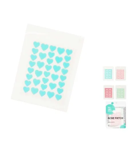 Parche Acne Bolsa x6 Hojas Ref WB-556C-MIX