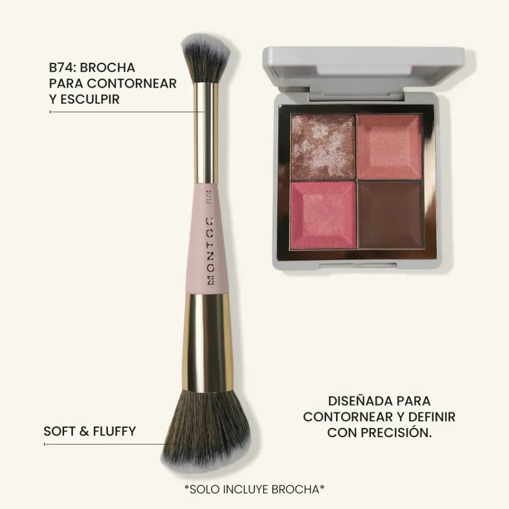Brocha B74 Individual Doble Humide Sculpting Brush Montoc
