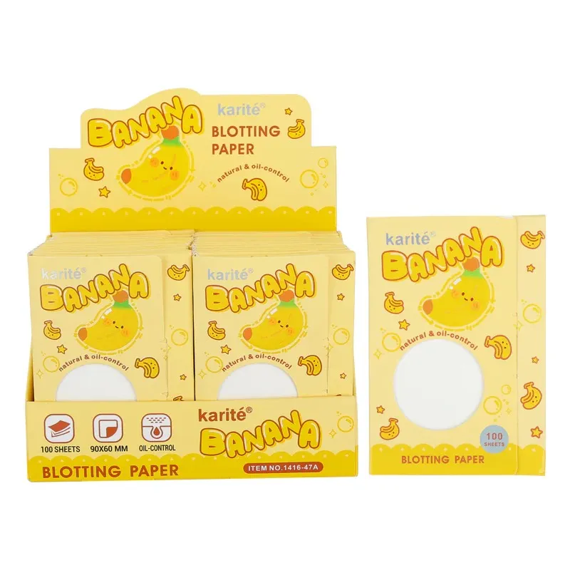 Papel Absorbente de Grasa Banana Karite Ref 1416-47A