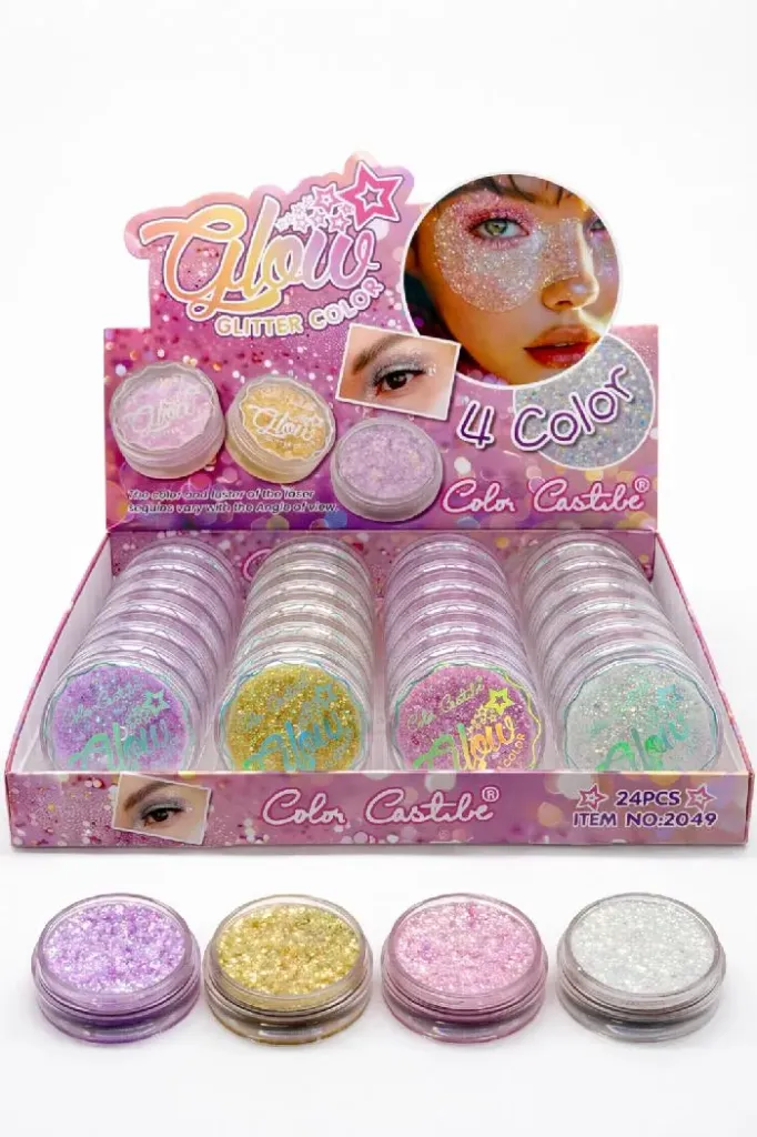 Brillo En Gel Glitter Glow Tonos Surtidos Ref 2049