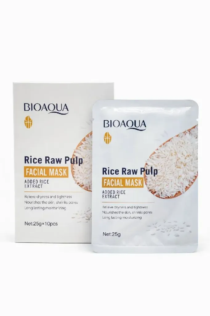 Display x10 Mascarilla Facial Arroz BioAqua Ref BQY80212