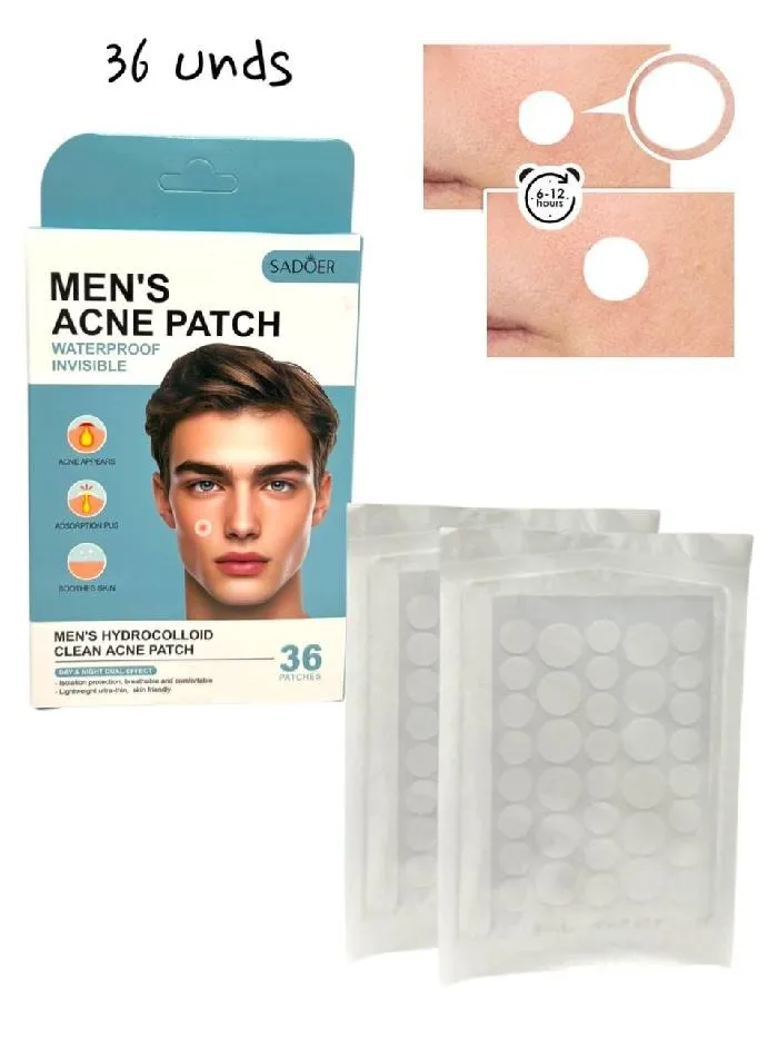 Parche Acne En Sobre Para Hombre x36 Ref SD81322