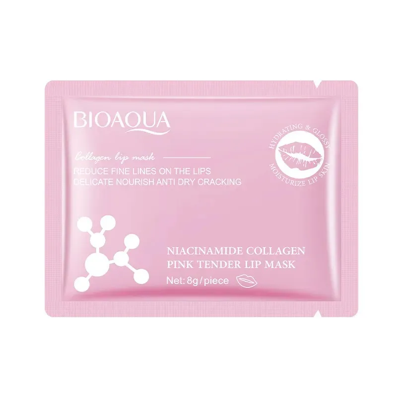 Mascarilla Colageno Para Labios Niacinamida BioAqua Ref BQY03576