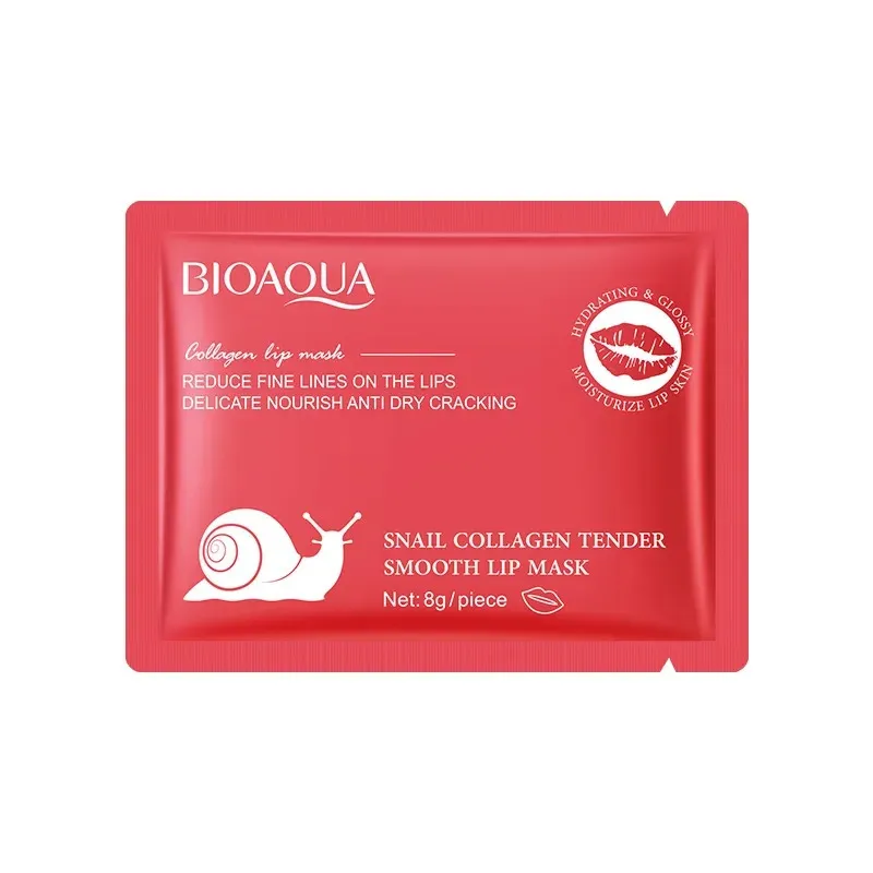 Mascarilla Colageno Para Labios Caracol BioAqua Ref BQY03590