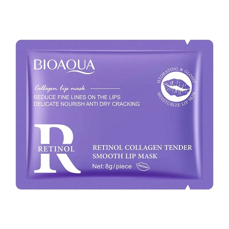 Mascarilla Colageno Para Labios Retinol BioAqua Ref BQY03613