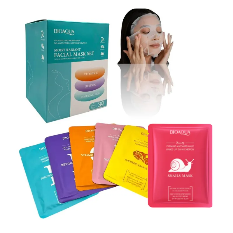 Display x30 Mascarilla Facial Surtidas BioAqua Ref BQY80738