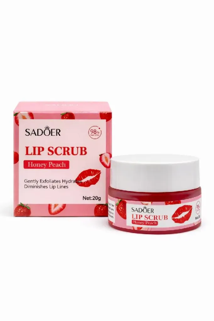 Exfoliante De Labios Miel Y Melocoton Sadoer Ref SD9105